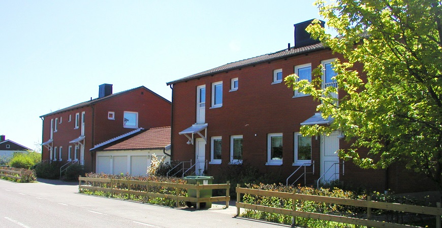 Fasadbild på Torngårdsvägen